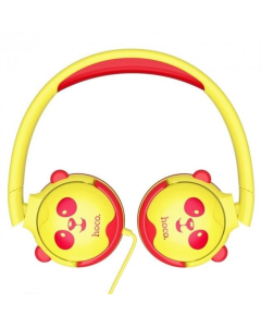 Наушники накладные Hoco W31 Childrens Желтые (Желто-красные)