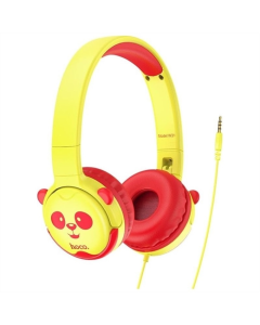 Навушники накладні Hoco W31 Childrens Жовті (Yellow Red)