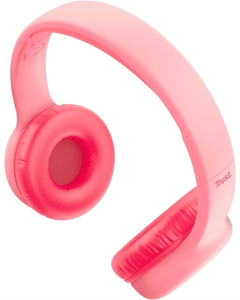 Навушники накладні Trust Nouna Headphones Рожеві (Pink)