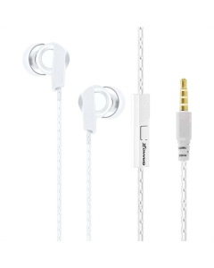 Навушники з мікрофоном Grand-X EP-66W Білі (White)