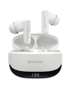 Бездротові навушники вкладиші Proove Dreamer TWS with ANC (APP) Білі (White)