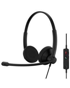 Навушники накладні EPOS IMPACT 100 UC Stereo USB-C+A Чорні (Black)