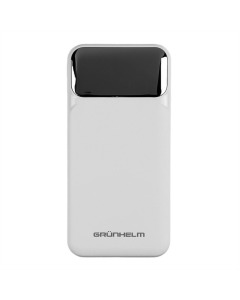 PowerBank 10000 мАг Grunhelm GP-10WQC Белый (White)