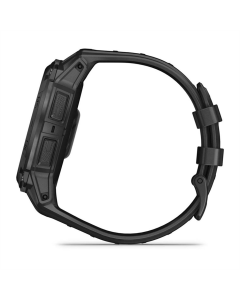 Смарт-годинник Garmin Instinct 3 50mm Tactical Solar Black with Charcoal Silicone Band Чорний (Black)