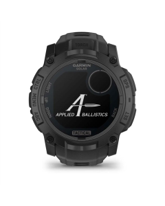 Смарт-годинник Garmin Instinct 3 50mm Tactical Solar Black with Charcoal Silicone Band Чорний (Black)