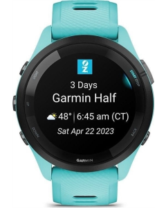 Смарт-годинник Garmin Forerunner 265 Black Bezel with Aqua Case Чорний (Black)