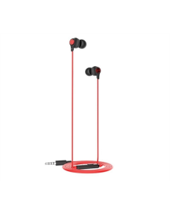 Навушники TECNO Prime P1 Чорні (Black Red)