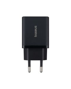 Зарядное устройство Baseus Cube Fast Charger 30W QC+PD 1USB-C + 1USB-A Черный (Black)