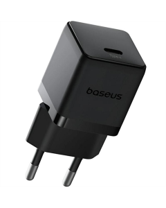 Зарядное устройство Baseus Palm Fast Charger 30W (1USB-C) Черное (Black)