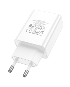 Зарядное устройство Borofone BA21A Pro Long journey PD20W (1USB-C) Белый (White)