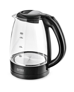 Електрочайник First FA-5404-1-BA Чорний (Black)