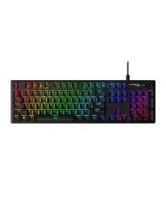 Клавіатура HyperX Alloy Origins PBT 104key, Red, USB-A, EN/UA, RGB Чорна (Black)