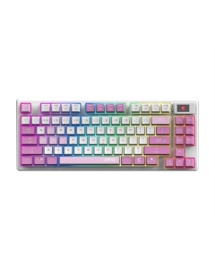 Клавіатура бездротова MSI FORGE GK600 TKL W VIOLET Фіолетова (Violet)