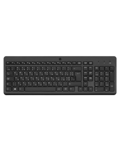 Клавиатура HP 220, 104 клавиши, беспроводная, английская/украинская, черная (Black)