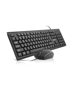 Клавіатура REAL-EL Kit 511 Чорна (Black)