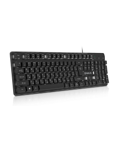 Клавіатура REAL-EL RK-7015 Чорна (Black)