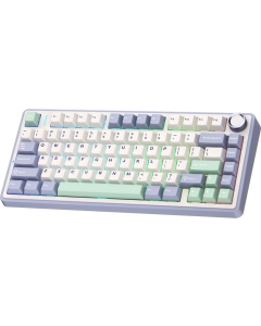 Клавіатура бездротова Aula F75 Біла (White)