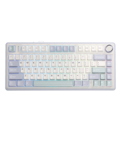 Клавіатура бездротова Aula F75 Біла (White)