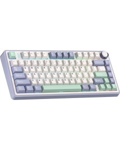 Клавіатура бездротова Aula F75 Біла (White)