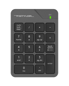 Клавіатура бездротова A4Tech Fstyler FGK21C Сіра (Grey)