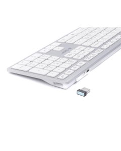 Беспроводная клавиатура A4Tech Fstyler FBX50C Белая (White)