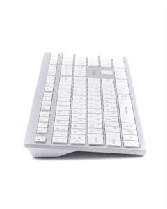 Беспроводная клавиатура A4Tech Fstyler FBX50C Белая (White)