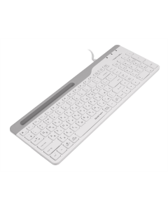 Клавиатура A4Tech Fstyler Ukr FK25 Белая (белый)