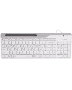 Клавіатура A4Tech Fstyler Ukr FK25 Біла (White)
