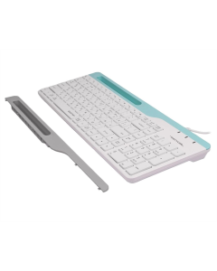 Клавиатура A4Tech Fstyler Ukr FK25 Белая (белый)