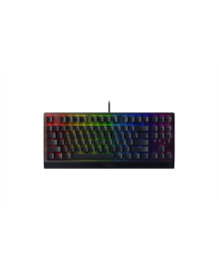 Клавіатура Razer BlackWidow V3 TKL 87key, Green Switch, USB-A Чорна (Black)