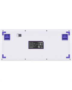 Клавіатура бездротова Proove Gaming Coupe Біла (White Purple)