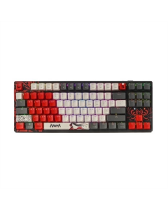 Клавіатура бездротова Bloody WS87 RGB Naraka Чорна (Black)