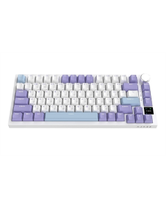 Клавіатура бездротова Ajazz AK820 Pro Flying Fish Switch Фіолетова (Purple)