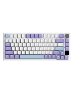 Клавіатура бездротова Ajazz AK820 Pro Flying Fish Switch Фіолетова (Purple)