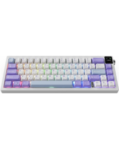 Беспроводная клавиатура Ajazz AK650 Flying Fish Switch Фиолетовая (Purple)