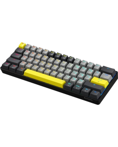 Клавіатура бездротова GamePro MK130G Pro Outemu Red Switch Hot-Swap RGB Чорна (Black)