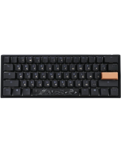 Клавіатура Ducky One 3 Mini Cherry MX Brown RGB UA USB Чорна (Black)