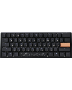 Клавіатура Ducky One 3 Mini Cherry MX Red RGB UA USB Чорна (Black)