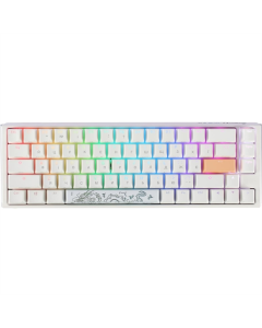 Клавіатура Ducky One 3 SF Cherry MX Brown RGB UA USB Біла (White)