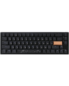 Клавіатура Ducky One 3 SF Cherry MX Red RGB UA USB Чорна (Black)