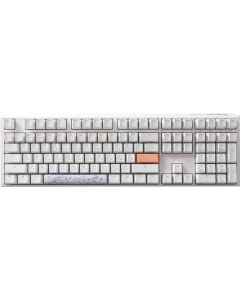 Клавіатура Ducky One 3 Cherry MX Blue RGB UA USB Біла (White)