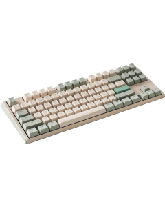 Клавіатура Ducky One 3 TKL Cherry MX Red UA USB Зелена (Matcha Cream)