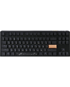Клавіатура Ducky One 3 TKL Cherry MX Blue RGB UA USB Чорна (Black)