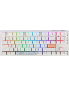 Клавіатура Ducky One 3 TKL Cherry MX Blue RGB UA USB Біла (White)
