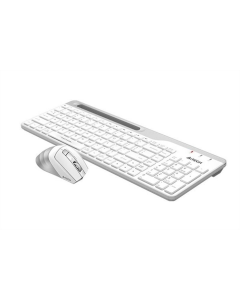 Клавіатура бездротова A4Tech FB2535C + миша Біла (Icy White)