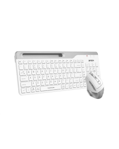 Клавіатура бездротова A4Tech FB2535C + миша Біла (Icy White)