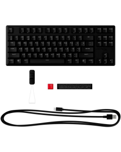 Клавиатура HyperX Alloy Origins Core PBT Aqua RGB (639N9AA) Черная (Black)