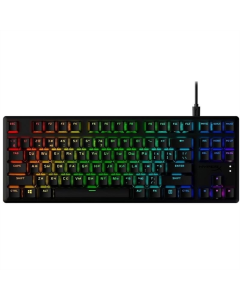 Клавіатура HyperX Alloy Origins Core PBT Aqua RGB (639N9AA) Чорна (Black)