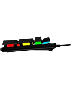 Клавіатура HyperX Alloy Origins Red RGB PBT ENG/RU Чорна (Black)