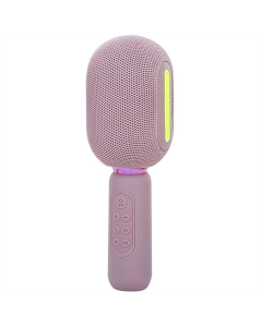 Караоке микрофон-колонка KMC300 bluetooth Розовый (Pink)